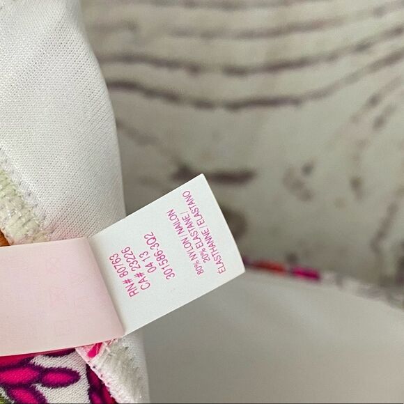 Victoria’s Secret Bikini Neon Floral Halter Size Small/Large - Picture 10 of 13